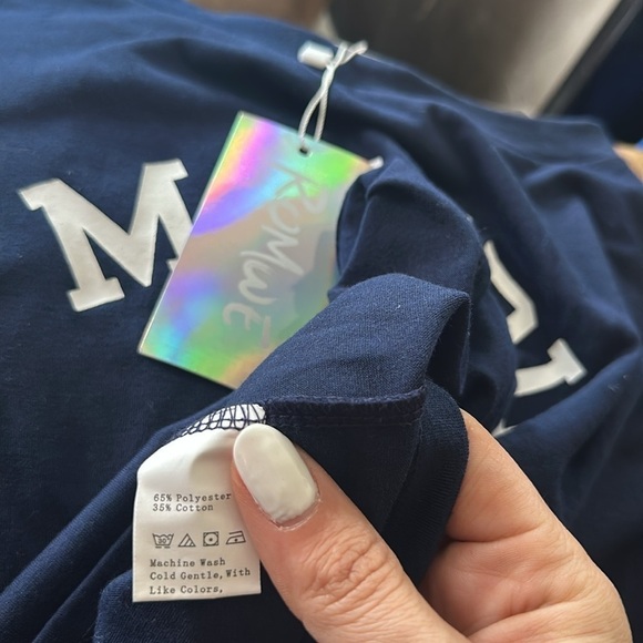 ❤️ 🆕 ROMWE Cropped Malibu tshirt size large - Picture 5 of 5